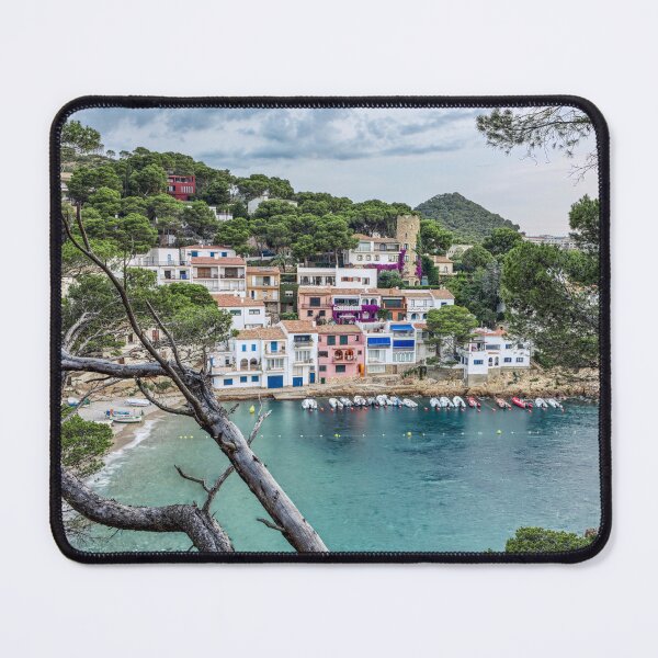 Item preview, Cala Sa Tuna Seascape in Costa Brava, Catalonia, Spain - Tranquil Coastal Art for Mediterranean Vibes designed and sold by Marc Garrido Clotet.