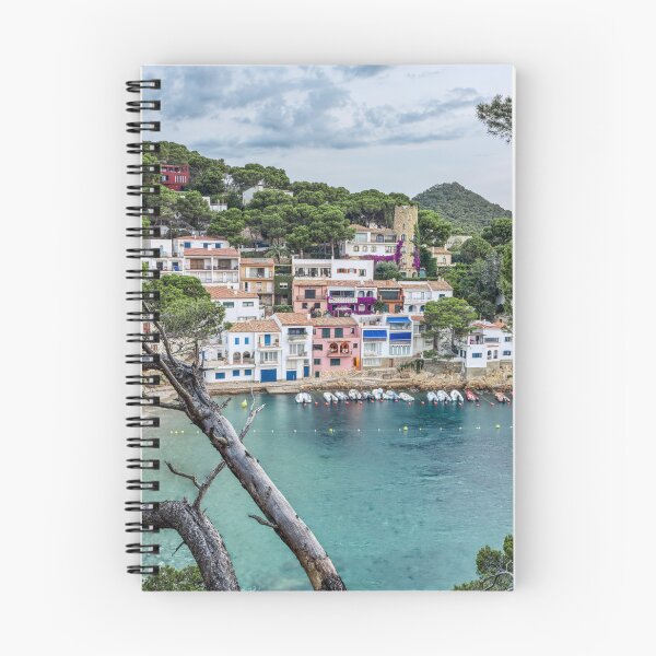 Item preview, Cala Sa Tuna Seascape in Costa Brava, Catalonia, Spain - Tranquil Coastal Art for Mediterranean Vibes designed and sold by Marc Garrido Clotet.