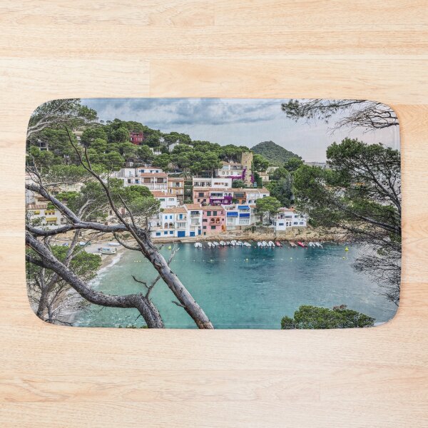 Item preview, Cala Sa Tuna Seascape in Costa Brava, Catalonia, Spain - Tranquil Coastal Art for Mediterranean Vibes designed and sold by Marc Garrido Clotet.