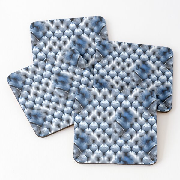 Item preview, Metallic pattern 3 (blue, silver) designed and sold by giggles-omg.