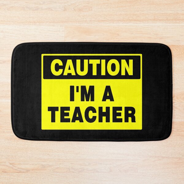 Item preview, Caution I'm A Teacher designed and sold by AASparksDesigns.