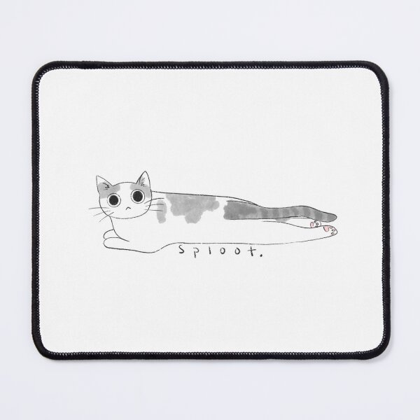 Artikelvorschau, Katze splott lustig minimalistisch entworfen und verkauft von tapirvi.