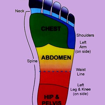 Artwork thumbnail, Reflexology Foot by elpenmaster