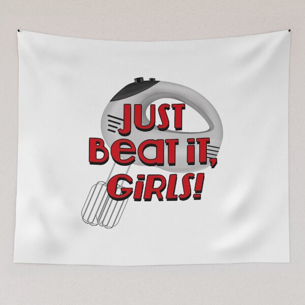 Item preview, Just Beat It, Girls! designed and sold by epinkb.