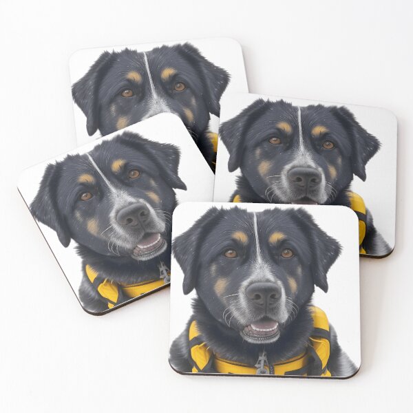 Item preview, a courageous and heroic search and rescue dog 	 designed and sold by moholigeggat.