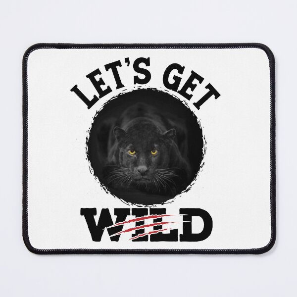 Item preview, Let's Get Wild with This Stunning Black Panther Design designed and sold by Abanak.