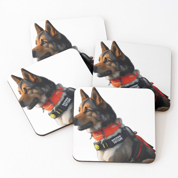 Item preview, a courageous and heroic search and rescue dog 	 designed and sold by moholigeggat.