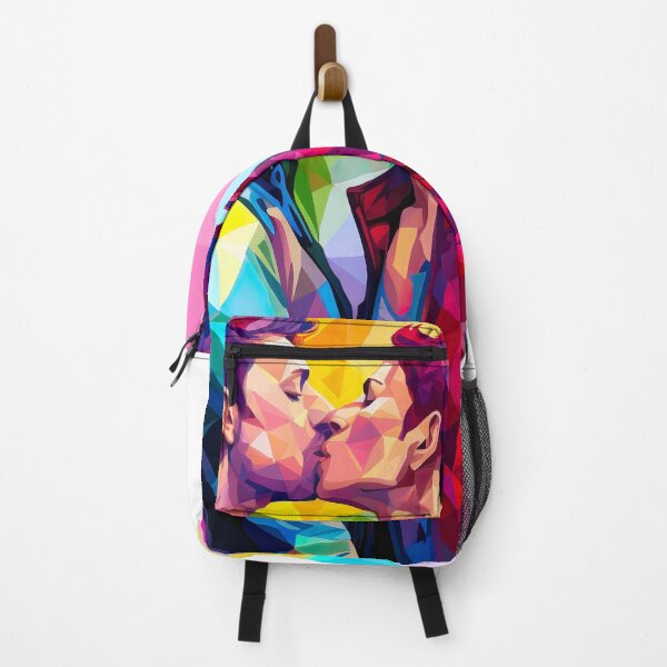 Item preview, Pride Kiss - Polygonal Love Illustration designed and sold by vadimcarazan.