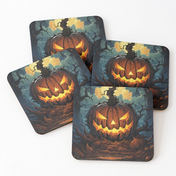 Item preview, Jack O Lantern Carved Pumpkin Scary Creepy Spooky Halloween designed and sold by NearlyNow.