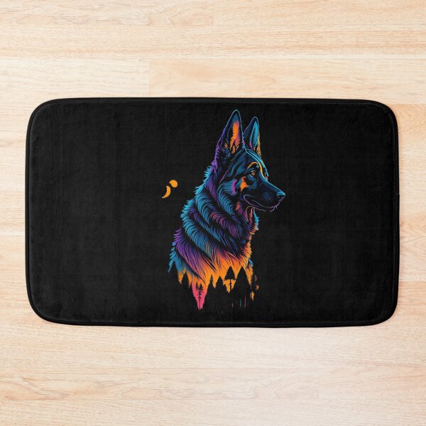 Item preview, German Shepherd: Silhouette against the Sunset designed and sold by DesignArtEmpire.
