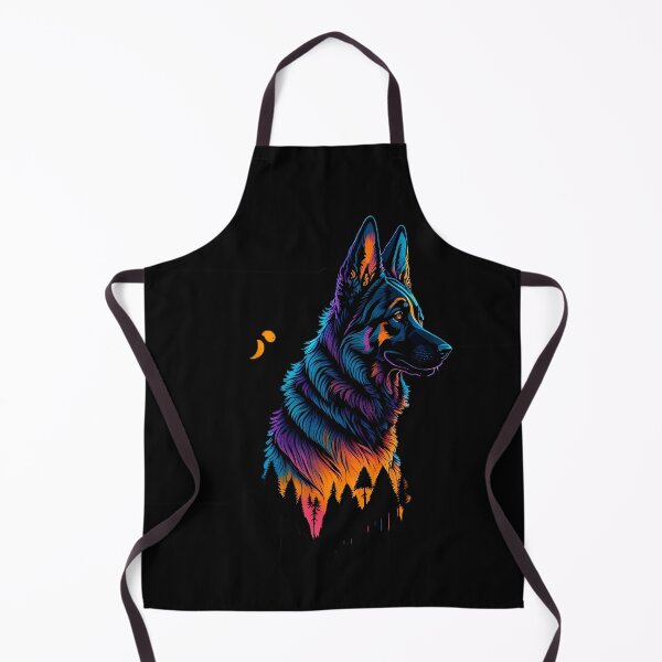 Item preview, German Shepherd: Silhouette against the Sunset designed and sold by DesignArtEmpire.