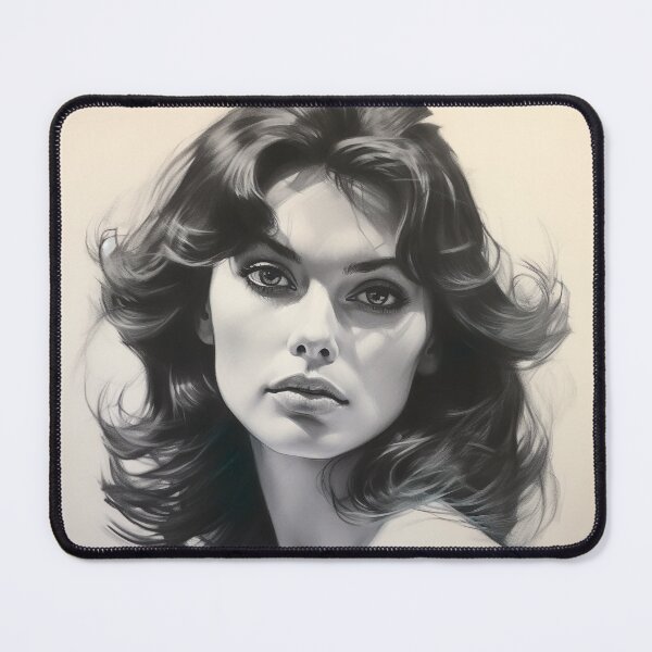 Item preview, Timeless Elegance: Portrait of a Mysterious Woman designed and sold by Neuronexia.
