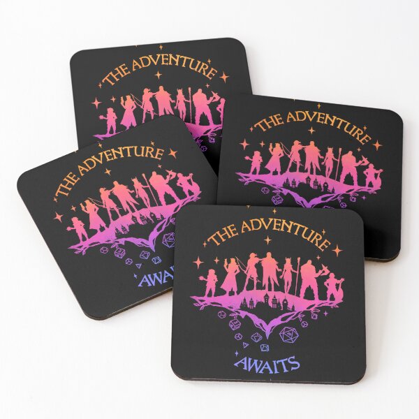 Item preview, The Adventure Awaits - Rainbow | DnD Party designed and sold by keyvei.