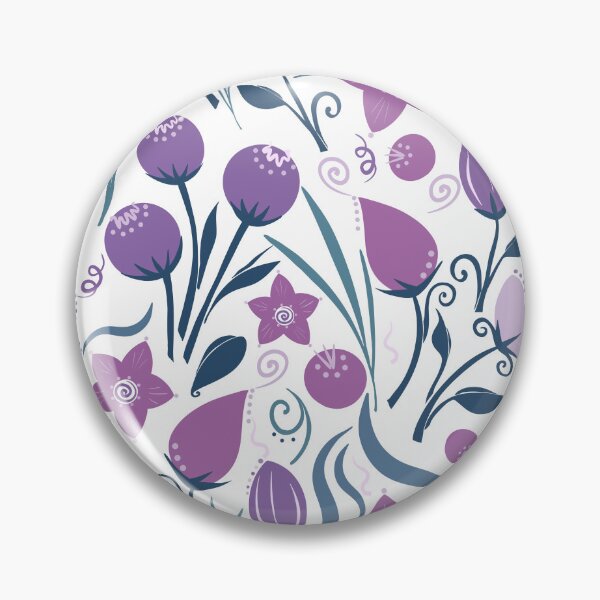 Item preview, Exotic Purple Flowers  designed and sold by DigThatPrint.