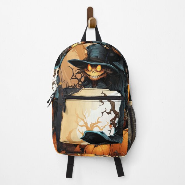 Item preview, Scarecrow Witch Pumpkin Jack o Lantern Creepy Spooky Halloween designed and sold by NearlyNow.