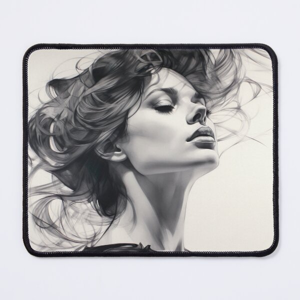 Item preview, Timeless Elegance: Portrait of a Graceful Woman designed and sold by Neuronexia.
