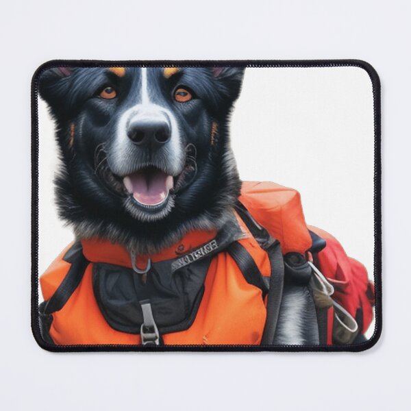 Item preview, a courageous and heroic search and rescue dog 	 designed and sold by moholigeggat.