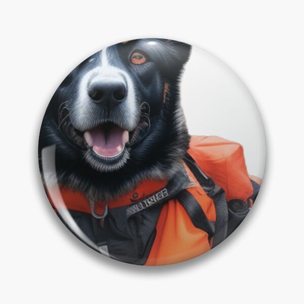 Item preview, a courageous and heroic search and rescue dog 	 designed and sold by moholigeggat.