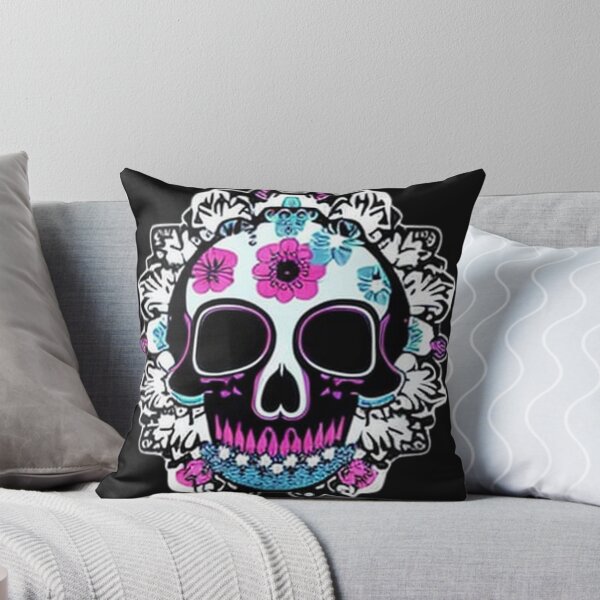 Item preview, happy skull 3 designed and sold by MariluValdez.