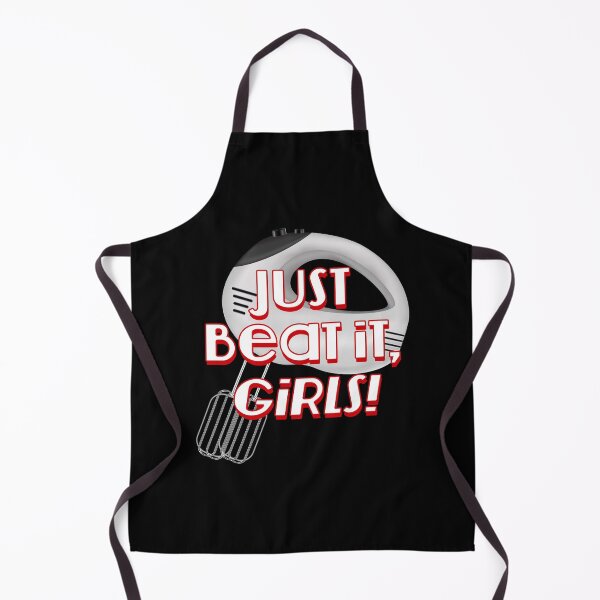 Item preview, Just Beat It, Girls! (on Black) designed and sold by epinkb.