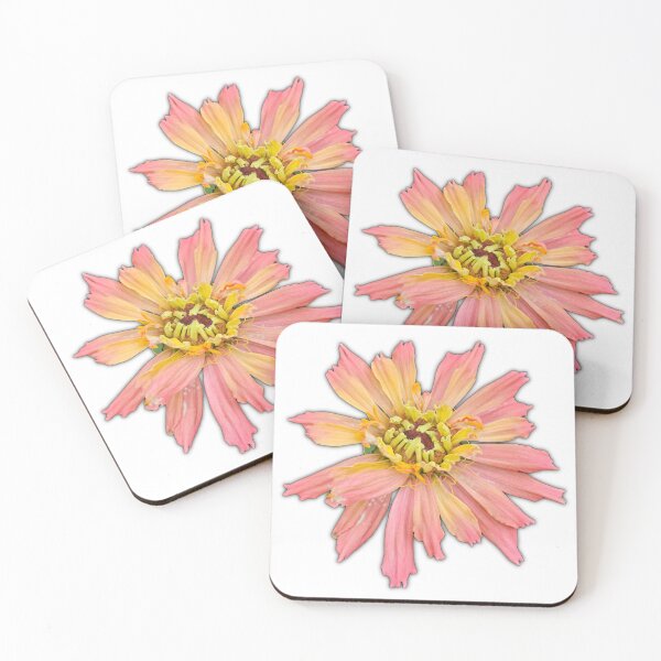 Item preview, Field Guide to Zinnias, No. 22, Pink Senorita Zinnia Flower designed and sold by Kristi Duggins.