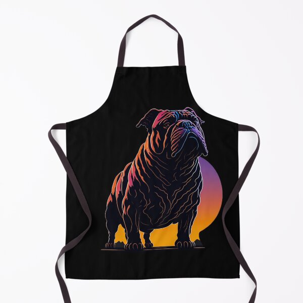 Item preview, A Bulldog's Silhouette at Sunset designed and sold by DesignArtEmpire.