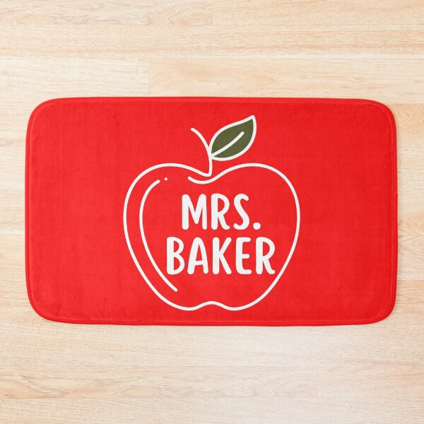 Item preview, Mrs Baker Teacher Back To School Appreciation designed and sold by SunfullyYours.