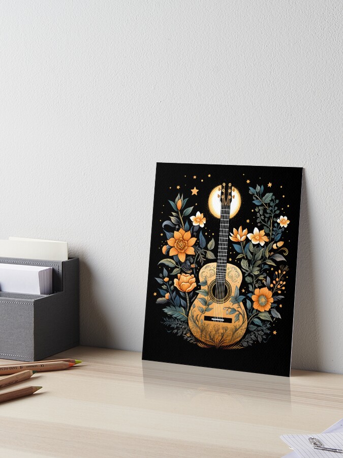 アート・デザイン・音楽 kruherstars Music Lovers Guitar Modern digital art