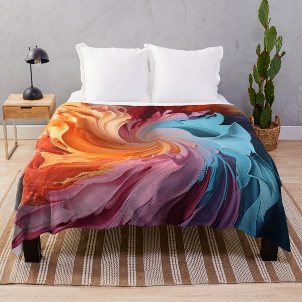 Item preview, Abstract Painting Of A Swirling Vortex Of Colors designed and sold by alacaz.