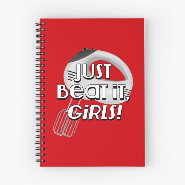 Item preview, Just Beat It, Girls! (on Red) designed and sold by epinkb.