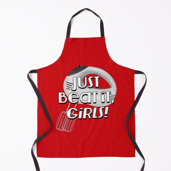 Item preview, Just Beat It, Girls! (on Red) designed and sold by epinkb.
