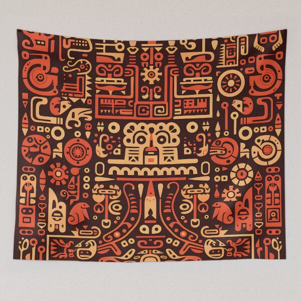 Item preview, Ancestral Textures III: A Visual Journey through Peruvian Textile Art that Captures the Cultural Diversity and Festive Energy of Peru. designed and sold by InsaneLEDP.