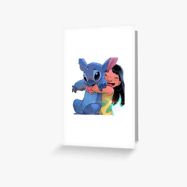 Dessin d'anniversaire de Lilo et Stitch Lilo Pelekai | Carte de vœux