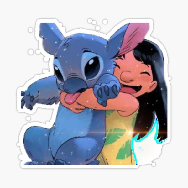 Disney, Design, Disney Lilo And Stitch Stitch Crying Waterproof Sticker