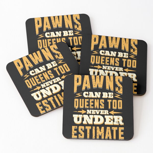 Item preview, Pawn to Queen Chess Motivation Design designed and sold by Zandalus.