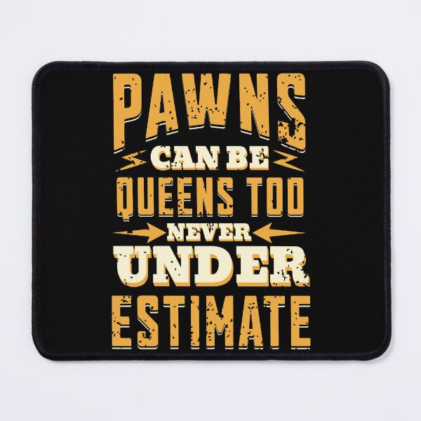 Item preview, Pawn to Queen Chess Motivation Design designed and sold by Zandalus.