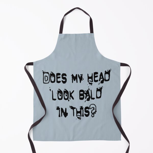 Item preview, Does my head look bald in this? (black) designed and sold by SolidEarthArt.