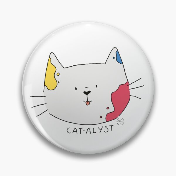 Item preview, cat alyst designed and sold by CatitudeCartoon.