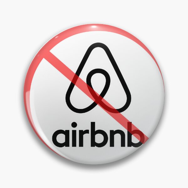 Item preview, ANTI-AIRBNB designed and sold by TheArtfulAttic.