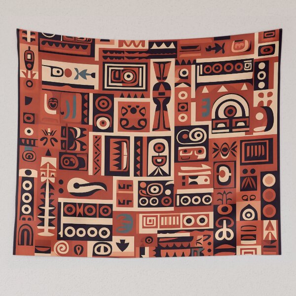 Item preview, Ancestral Textures XIII: A Visual Journey through Peruvian Textile Art that Captures the Cultural Diversity and Festive Energy of Peru. designed and sold by InsaneLEDP.