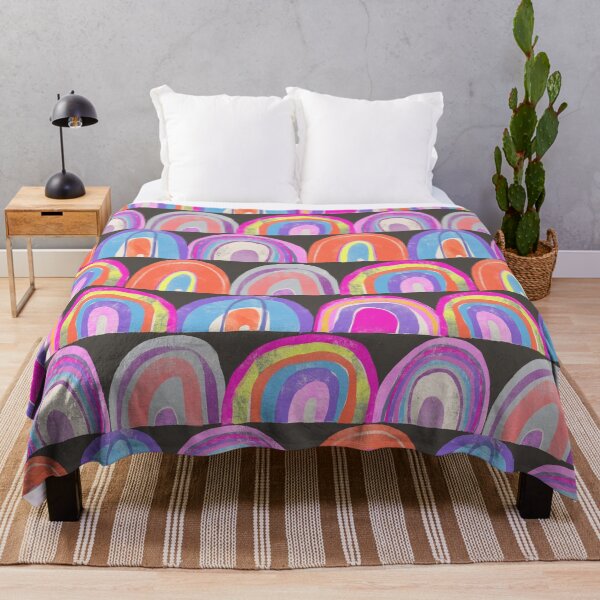 Item preview, Rainbow Collage on Dark designed and sold by Christine Philbrick.