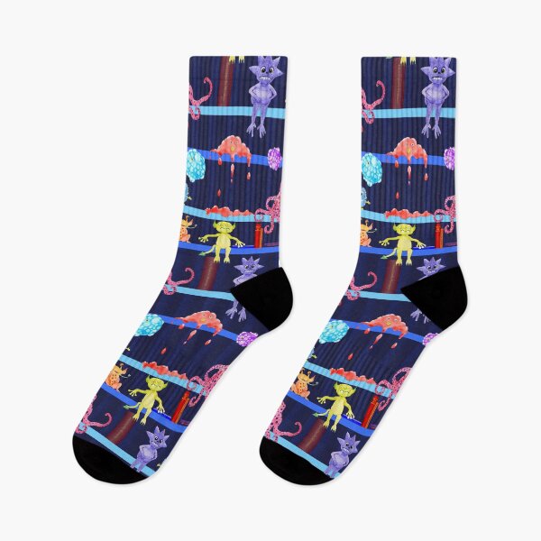 Item preview, Pet Monsters Watercolour seamless pattern designed and sold by RSHarts.