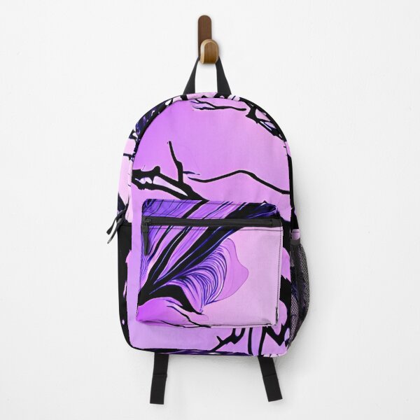 Item preview, Purple Chaos: Black and Purple Print - New Original Abstract and Unique Inky Style Art designed and sold by Bridie OBrien.