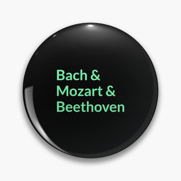 Item preview, Classical music composers - Bach Mozart Beethoven designed and sold by Inspirationmotivation.