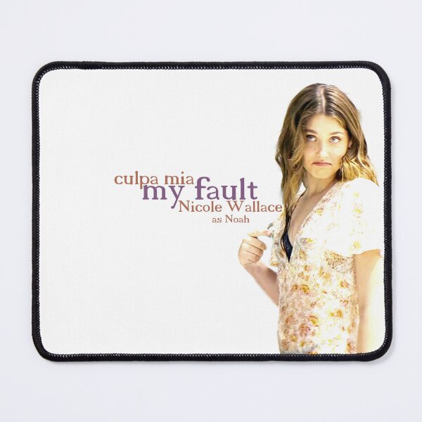 Item preview, Nicole Wallace as noah culpa mia / my fault 2023 movie themed graphic design by ironpalette designed and sold by ironpalette.