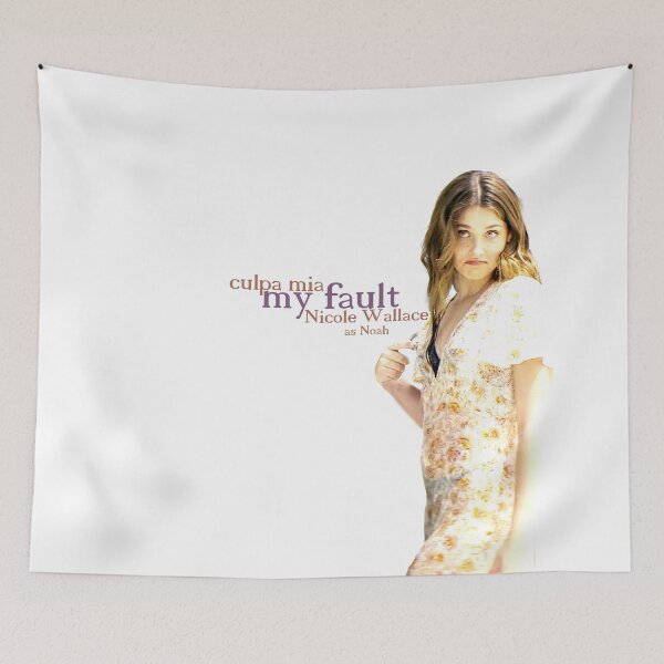 Item preview, Nicole Wallace as noah culpa mia / my fault 2023 movie themed graphic design by ironpalette designed and sold by ironpalette.