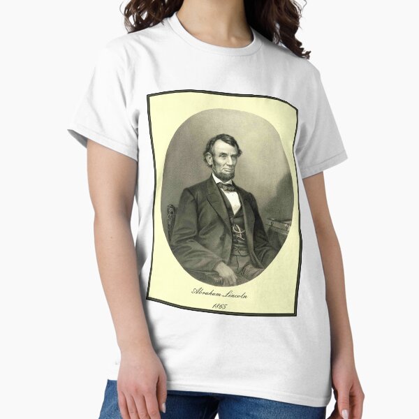 Item preview, ABRAHAM LINCOLN : Vintage 1867 Stone Lithograph Portrait Print designed and sold by posterbobs.