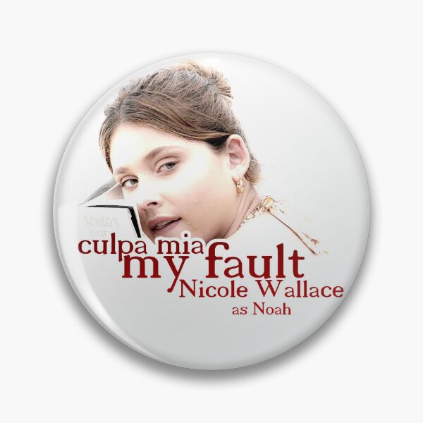 Item preview, Nicole Wallace as noah culpa mia / my fault 2023 movie themed graphic design by ironpalette designed and sold by ironpalette.