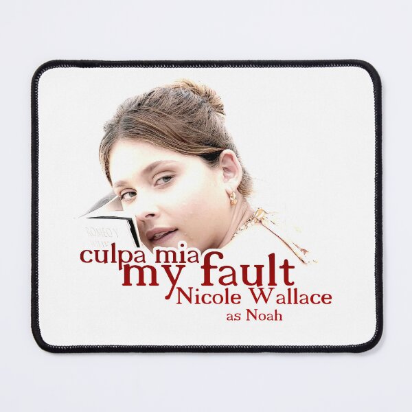 Item preview, Nicole Wallace as noah culpa mia / my fault 2023 movie themed graphic design by ironpalette designed and sold by ironpalette.