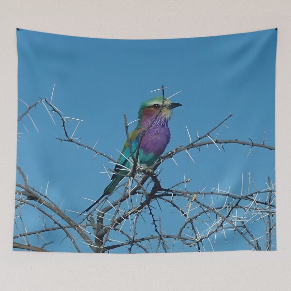 Item preview, Lilac-breasted roller bird - Etosha, Namibia designed and sold by Vik-Ink.